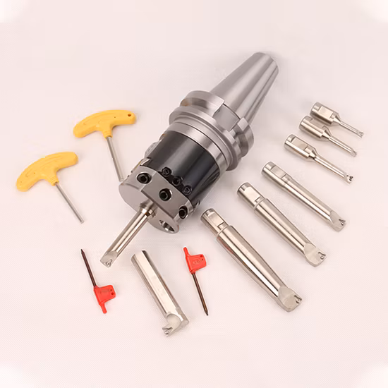 보링 바가 있는 CNC 밀링 헤드 Bt30 Bt40 Bt50 Nbh2084 드릴 헤드 세트