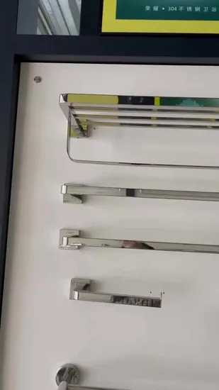 종이 홀더가 있는 새틴 스테인레스 스틸 욕실 액세서리 대폭 세일